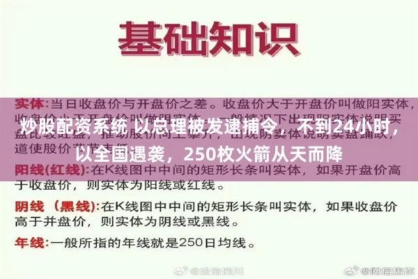 炒股配资系统 以总理被发逮捕令，不到24小时，以全国遇袭，250枚火箭从天而降