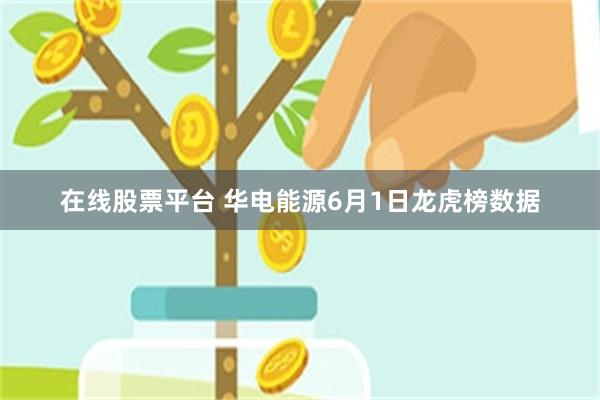 在线股票平台 华电能源6月1日龙虎榜数据